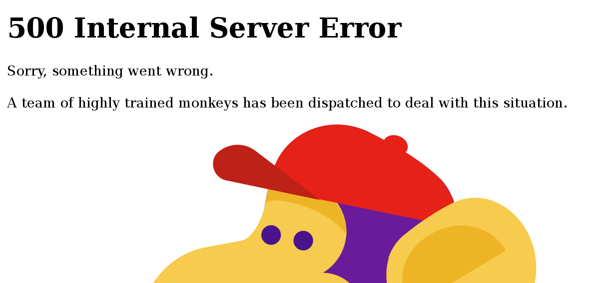 highly trained monkeys