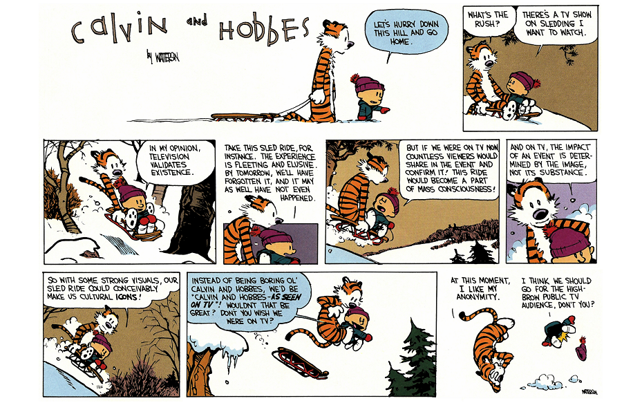 Lm thesis television calvin hobbes.png