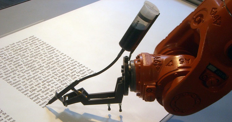File:Bios robotlab writing robot-Mirko Tobias Schaefer.jpg