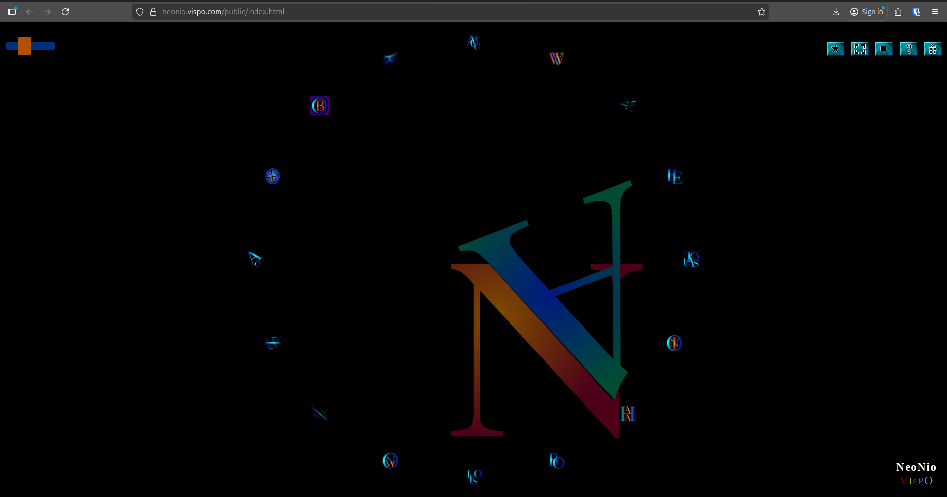 Screenshot of Verse 1 of NeoNio