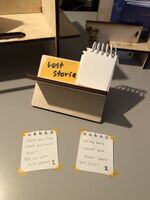 a picture of the setting. GG's social shelf was super handy. It was a perfect size for this tiny tiny spring note!!!!
