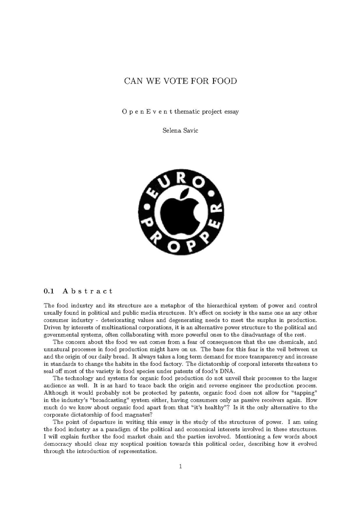 User Selena Savic VoteForFood vote-for-food.pdf