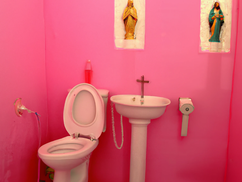 DALL·E 2022-12-05 20.15.52 - a pink holy water of church in a pink toilet32423.png