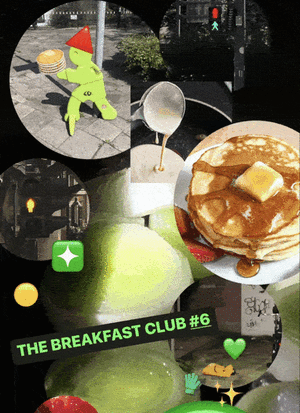 This week BREAKFAST CLUB is a bit SPECIAL: This week, it’s not Wednesday but Thursday. It’s going to be bigger and wilder….! WHEN? 17th THU 9:30-11:00 WHERE? at XPUB studio THEME is RED, YELLOW, GREEN We will make Experimental pancake (🥞)!! Bring some toppings for the pancake that is 🔴🟡🟢. Join whenever before 11:00. PS: We have a new zulip stream, sign up if you wish eheh (breakfastclub)