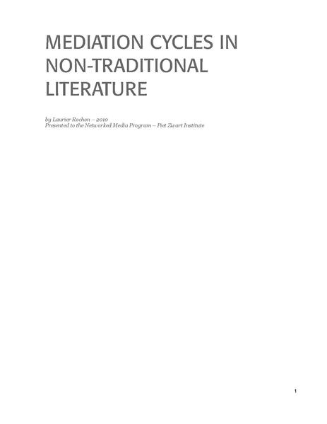 File:2010 Laurier Rochon-Mediation Cycles In Non-Traditional Literature.pdf