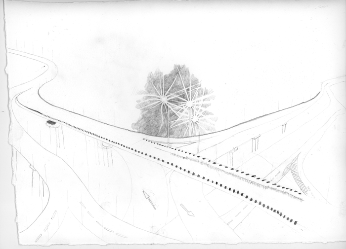 The ExpressRoute, collaborative drawing with SylvieE