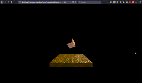 Test 2 of the Three.js library. Here I tested lighting, textures, responsiveness and implementing controls