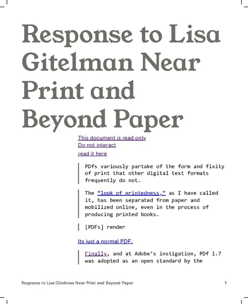 File:Response to Lisa Gitelman Near Print and Beyond Paper.pdf