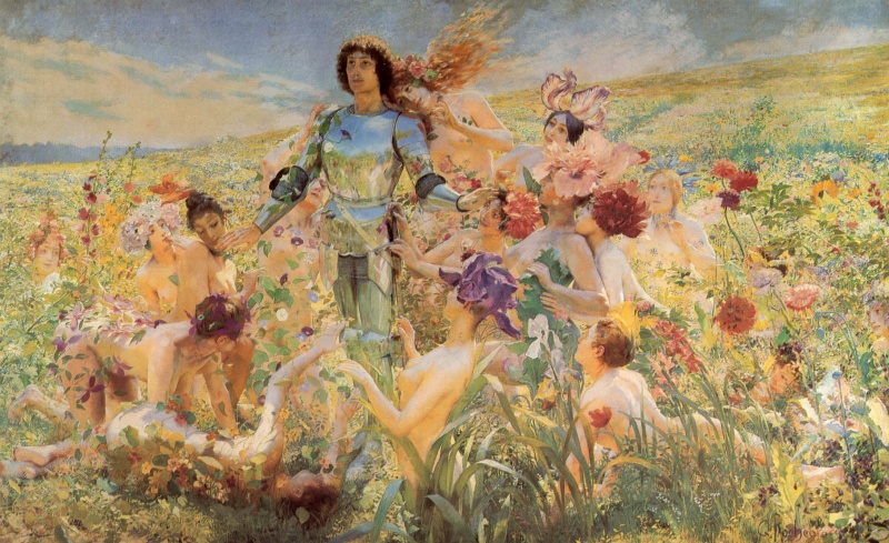 File:Rochegrosse-The-Knight-of-the-Flowers.jpeg