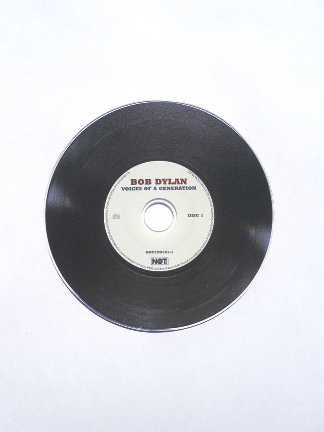 Bob Dylan's vinyl cd
