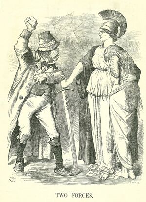 Two Forces - Punch, 29 October 1881 (1).jpg